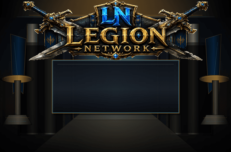 Legion Network game login screen